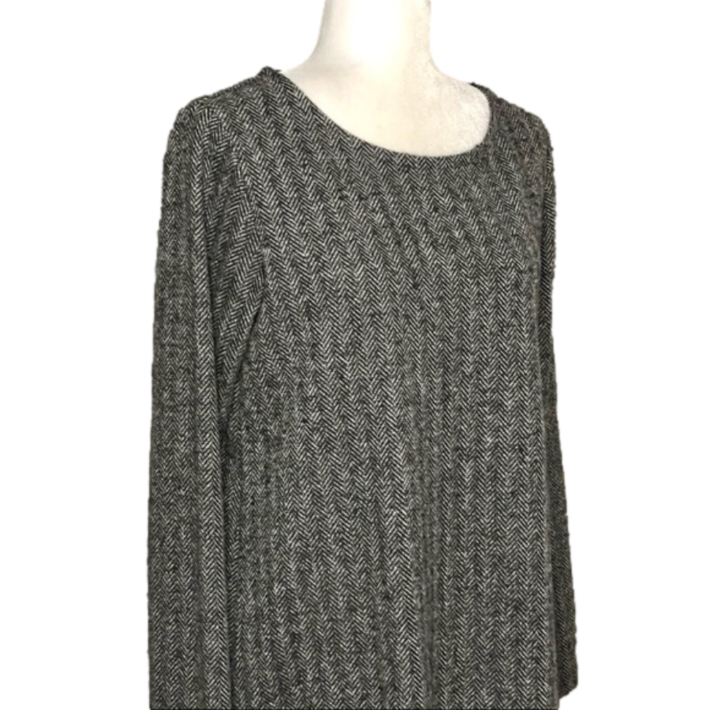 Tom Tailor tweed pattern top